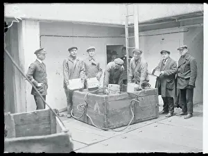 Men Showing British Gold