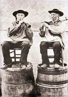 Men In Smocks Play Horn