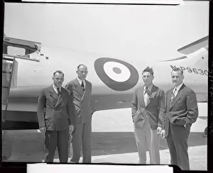 Men Standing on Air Base