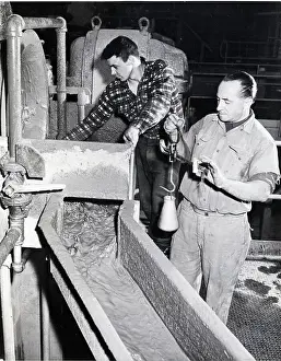 Mill Prints: Men In Uranium Mine