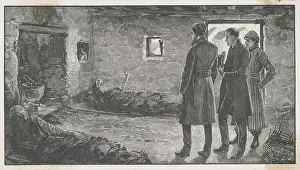 Tragedy Prints: Men Visiting Sick Woman