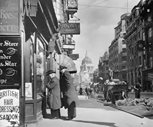 Storefront Prints: Two Men Window Shopping