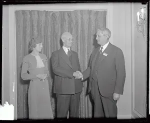 Carrier Prints: Men and Woman at Engineer Convention