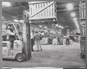 Men Working in a Food Plant
