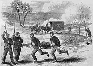 Strategy Prints: Men Working at Recovery Site
