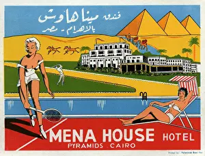 Sunbathing Prints: Mena House Hotel