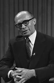 Menachem Begin Seated