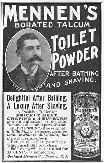 Toilet Prints: Mennen's Toilet Powder