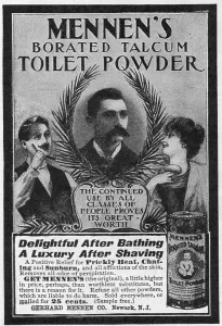 Toilet Prints: Mennen's Toilet Powder