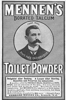 Toilet Prints: Mennen's Toilet Powder