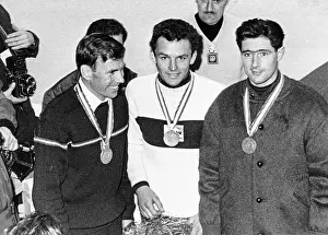 Medals Prints: Men's downhill 1964 Winter Olympics