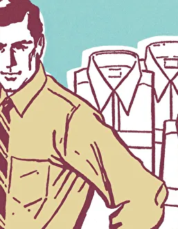 Images Dated 19th January 2015: Mens shirt model