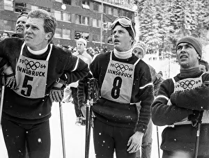 Olympia Prints: Men's Slalom 1964 Winter Olympics