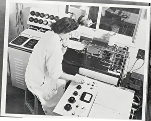 Mental Patient Being Monitored by Technician