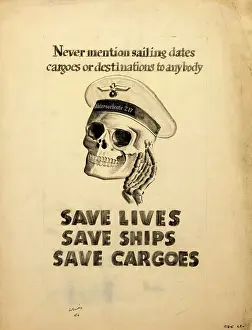Lettering Prints: Never Mention Sailing Dates