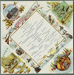 Menu for Palmer Hotel
