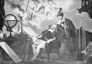 Temptation Prints: Mephistophles and Faust