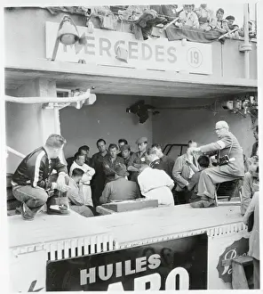 Le Mans Prints: Mercedes Box Headquarters