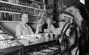 Phoenix Prints: Merchant Bartering with Native American