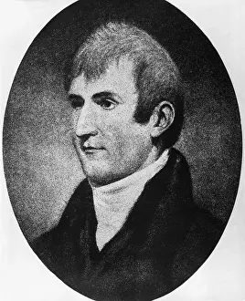 35 39 Years Prints: Meriwether Lewis (1774-1809), American explorer (B&W)