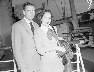Merle Oberon And Husband Lucien Ballard