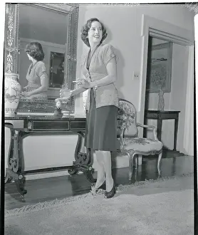 Merle Oberon Smoking