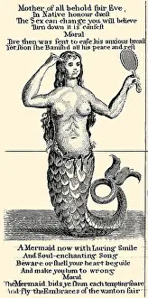 The Pierce Archive Prints: Mermaid Now with Luring Smile