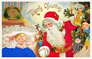Toys Prints: Merry Christmas - Dolls for a Doll