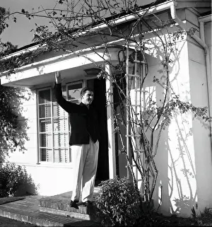 Merv Griffin At His House