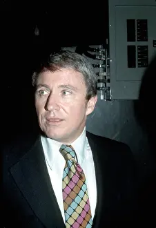 Merv Griffin Looks To His Right
