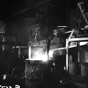 Only Mature Men Prints: Metal Worker