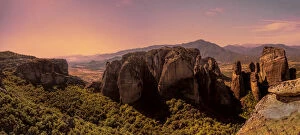 Images Dated 26th September 2012: Meteora Panorama
