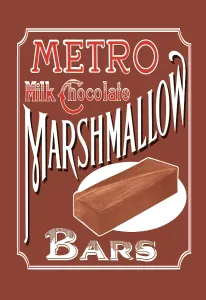 Dessert Prints: Metro Milk Chocolate Marshmallow Bars