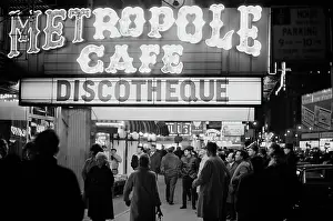 Huty25040 Prints: Metropole Cafe And Disco