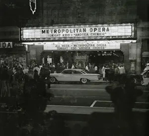 Theatre Prints: Metropolitan Opera