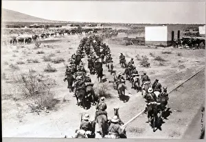 Rebel Prints: Mexican Cavalry Advancing