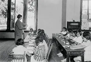 Mexican Children Sitting in Classroom