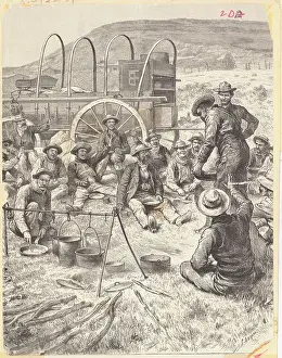 Mexican Cowboys Relaxing