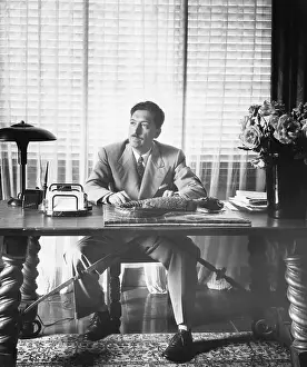 Mexican President Miguel Aleman at His Cuernavaca Home