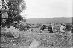 Mexican Rebels Fighting Federalists