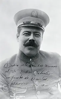 Autograph Prints: Mexican Revolutionary Pancho Villa