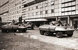 Patrolling Prints: Mexican Soldiers Patrolling After Confrontation