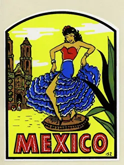 Dancer Prints: Mexico