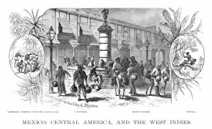 Images Dated 14th February 2017: Mexico Central america scene illustration 1886