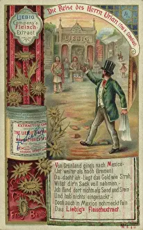 Mexican Prints: Mexico, digitally restored reproduction of a public domain collector's picture from ca 1900