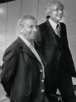 Jacksonville Prints: Meyer Lansky and David Rosen Standing Together