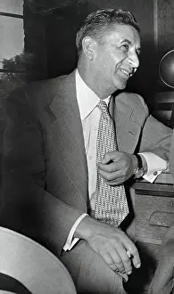 Meyer Lansky Sitting in Chair