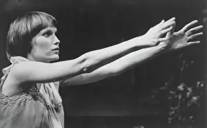 Mia Farrow Acting in Play