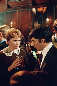 Mia Farrow and Dustin Hoffman