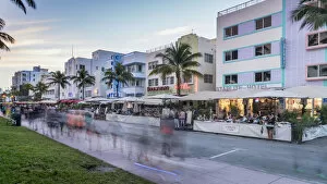 Business Travel Collection: Miami Beach. View of Ocean Drive